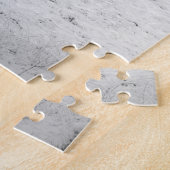 馬落ちた牧場の新雪 – 20x20インチ ジグソーパズル (側面)