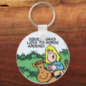馬術の人々は… キーホルダー (正面)