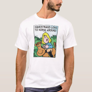 馬術の人々は… Tシャツ