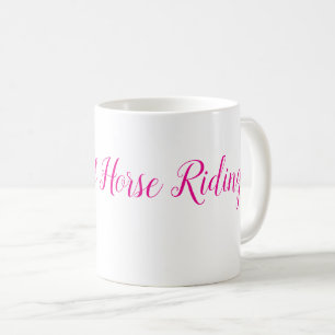 馬術の女王 コーヒーマグカップ