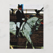 馬術の芸術 ポストカード (正面)