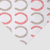 馬術をテーマにした馬靴パターン 薄葉紙 (詳細)