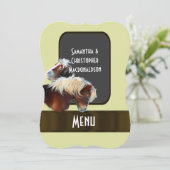 馬術をテーマ結婚にしたメニュー メニュー (スタンド正面)