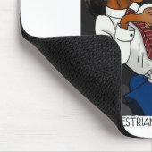 馬術アイデンティティーおもしろい危機のギフト&ティー マウスパッド (コーナー)