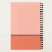 馬術カラフル愛好家のための落馬 ノートブック (裏面)