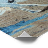 馬術カラフル術 ポスター (角)