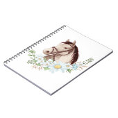 馬術ギフト乗馬 ノートブック (左側)