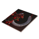 馬術クリスマスぶら下がったの馬蹄写真 タイル (側面)