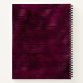 馬術クリスマスぶら下がったの馬蹄写真 ノートブック (裏面)