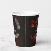 馬術クリスマスぶら下がったの馬蹄写真 紙コップ (右)