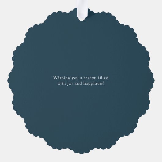 馬術クリスマスウマフェスティバル冬林 オーナメントカード (裏面)