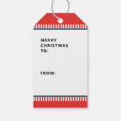 馬術クリスマスギフトタグ ギフトタグ (裏面)