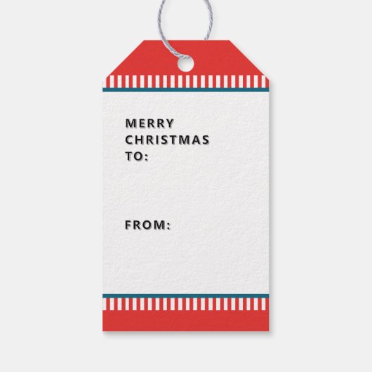 馬術クリスマスギフトタグ ギフトタグ (裏面)