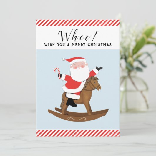 馬術クリスマスホリデーカード シーズンカード (スタンド正面)