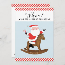 馬術クリスマスホリデーカード シーズンカード