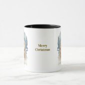 馬術クリスマスマグカップ マグカップ (中央)