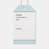 馬術クリスマス ギフトタグ (裏面)