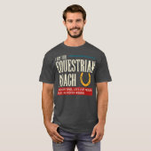 馬術コーチおもしろいギフトIm Tシャツ (正面フル)