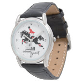 馬術ショーのジャンプ 腕時計 (アングル)