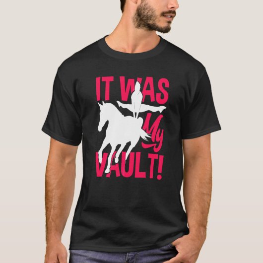 馬術バールト競技 馬 バールト 馬術 Tシャツ (正面)