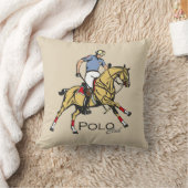 馬術ポロスポーツクラブ クッション (ブランケット)