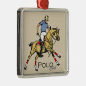 馬術ポロスポーツクラブ メタルオーナメント (右)