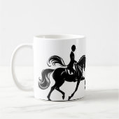 馬術ライダー 馬 マグカップ (左)