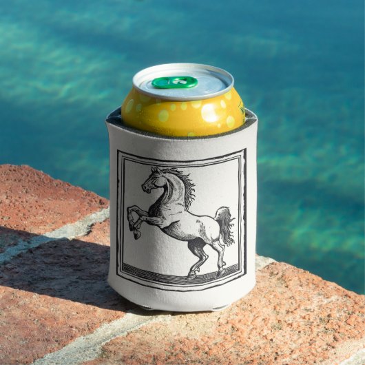馬術ヴィンテージ馬名前をカスタムする 缶クーラー (インサイチュ プール)