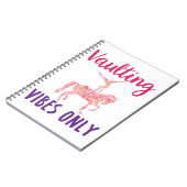 馬術ヴォールティング馬体操アクロバティック ノートブック (左側)