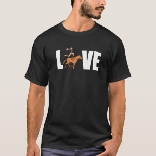 馬術ヴォールティング 馬 ヴォールティング Tシャツ