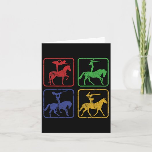 馬術ヴォールトライディングウズドレスサ カード (正面)