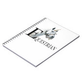 馬術側のアイユニコーン ノートブック (左側)