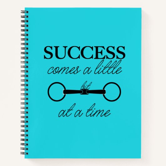 馬術動機ノート ノートブック (正面)