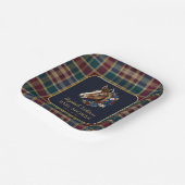 馬術名門私立校風の群のフローラベビーシャワー ペーパープレート (傾斜あり)