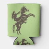 馬術師の女性 缶クーラー (正面)