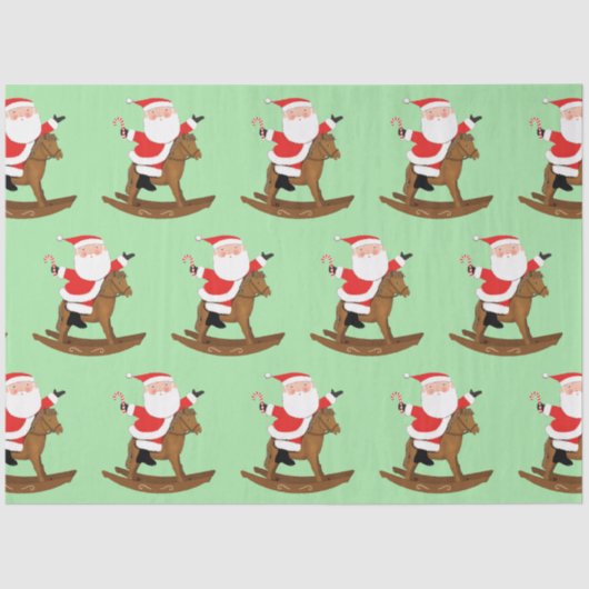 馬術式クリスマスホリデーギフト 薄葉紙 (正面)