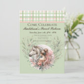 馬術競技のスウィート・シックスティーン 招待状 (スタンド正面)