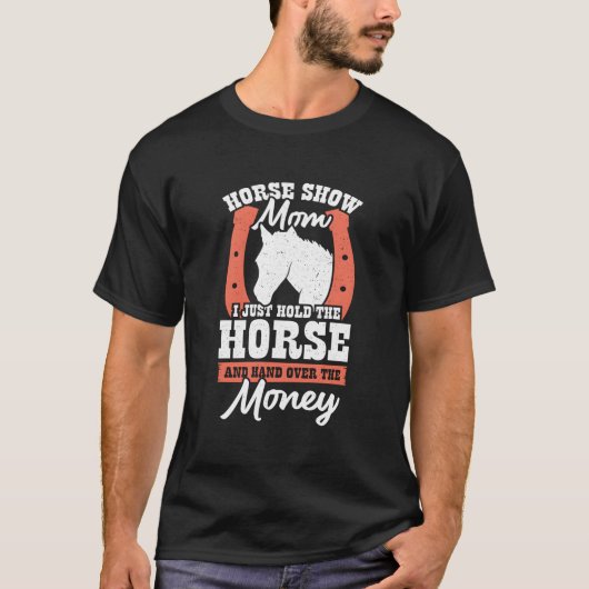 馬術競技の母 Tシャツ (正面)