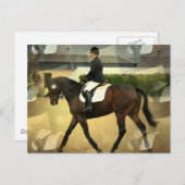 馬術競技ポストカード ポストカード (正面/裏面)