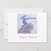 馬術競技招待状 招待状 (正面)