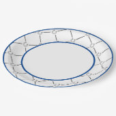 馬術系紙プレート – 馬蹄 ペーパープレート (アングル)