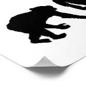 馬術表示ジャンピングライダーのギフトアイディア ポスター (角)