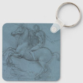 馬術記念碑(勉強)byレオナルド・ダ・ヴィンチ キーホルダー (裏面)