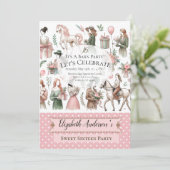 馬術誕生日 招待状 (スタンド正面)