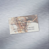 馬術調馬師トレーニングビジネスカード マグネット名刺 (インサイチュ)