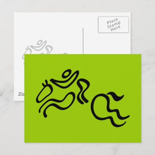 馬術跳躍 ポストカード (正面/裏面)