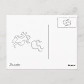 馬術跳躍 ポストカード (裏面)