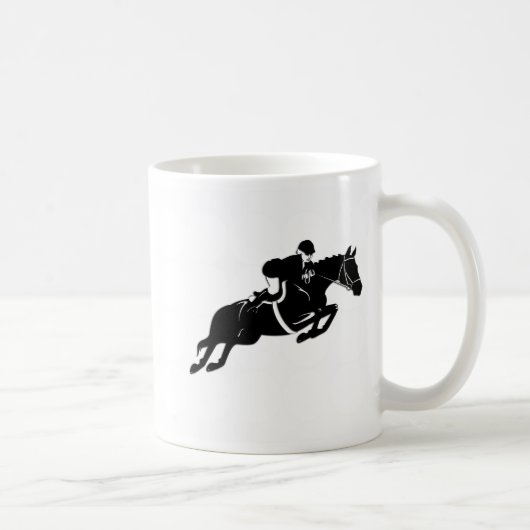 馬術選手 コーヒーマグカップ (右)
