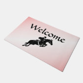 馬術選手 ドアマット (アングル)