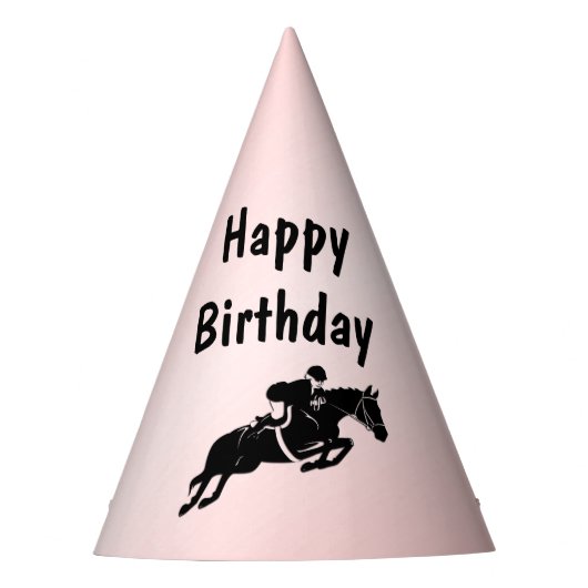 馬術選手 パーティーハット (正面)